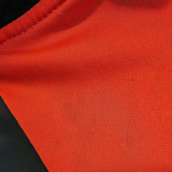 Adidas Boy's Sweatshirt Full Zip Orange Navy Toddler Size 3T - Picture 5 of 6